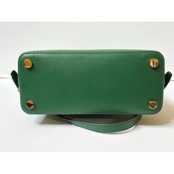 Michael Kors Emmy Large Dome Backpack Green - Picture 6 of 11